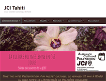 Tablet Screenshot of jcitahiti.com